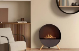 Planika Bubble Floor Fireplace