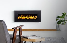 Wall-mounted Electric LED Fireplace