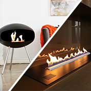 Manaul and automatic fireplace