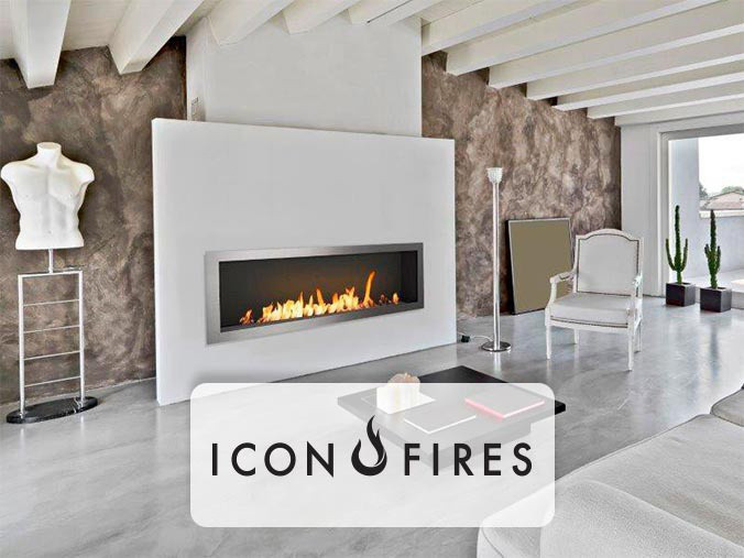Icon Fires bioethanol fireplaces