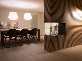 Foco Room Divider 800 in wall