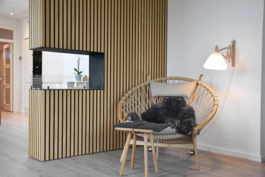 Foco Room Divider 800 wood panels