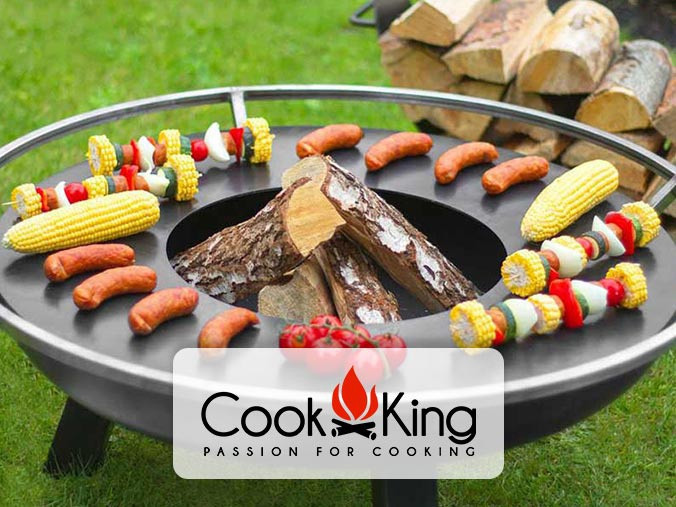 Outdoor fire pit from Cookking
