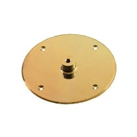 Staffa e Asta da Soffitto in Ottone Lucido per Coccon Fires