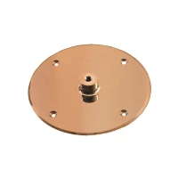 Staffa e Asta da Soffitto in Ottone Lucido per Coccon Fires