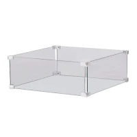 Vetro Quadrato Happy Cocooning 56x56 cm