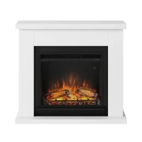 TAGU Frode Caminetto Elettrico Bianco