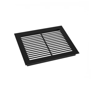 Griglia di ventilazione nera - 25x20,5 cm - 210 cm²