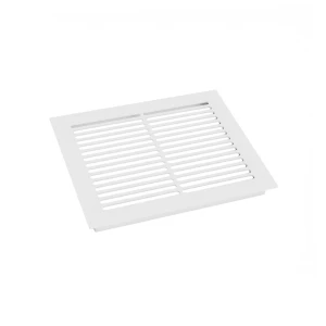 Griglia di ventilazione bianca - 25x20,5 cm con superficie di ventilazione di 210 cm²