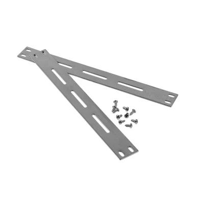 Staffa di supporto, kit bruciatore da incasso - 2 pezzi