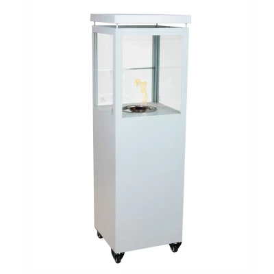 Muztag Paris Bianco - Camino a Bioetanolo Premium da Esterno