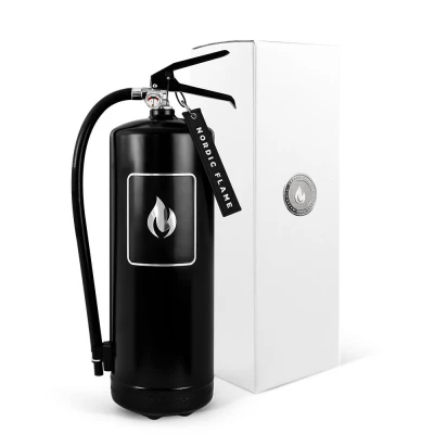 Estintore Nordic Flame da 6 kg in colore nero classico