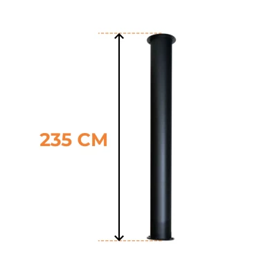 Tubo Toronto 195 cm – Lunghezza totale 235 cm