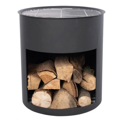 Canna fumaria trasportabile con grill