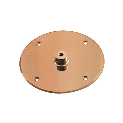 Staffa e Asta da Soffitto in Ottone Lucido per Coccon Fires