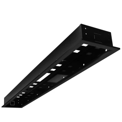 Design 1500 - contenitore da incasso nero opaco HEATSTRIP™ per riscaldatori elettrici da esterno
