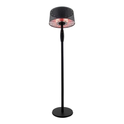 Moderna Artix 2000W Nero a Pavimento
