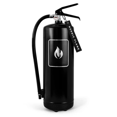 Estintore Nordic Flame da 6 kg in colore nero classico