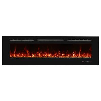 Camino elettrico da parete e incasso Titanite 152 cm di ScandiFlames Electric