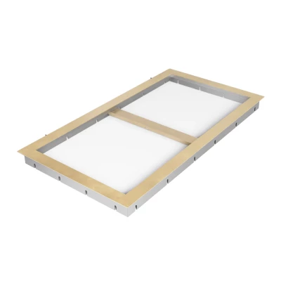 Vinorage Porta in vetro per cantina 64x100 cm - ottone 