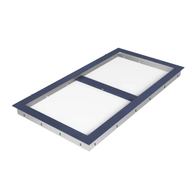 Porta in vetro motorizzato per cantina sotterranea – Colore RAL personalizzato (640x1000 mm)