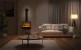 Sogno 500 Caminetto a vapore da parete nero di Magic-Fire® by Safretti