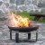 Voring - Braciere nero da esterno di Cook King con diametro di 80 cm