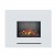 Caminetto ibrido Lessing - Glow Fire