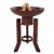 Focolare Woody in acciaio corten