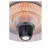 Riscaldatore da patio Artix sospeso bianco da 1500 watt