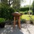 Focolare Woody in acciaio corten