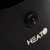 Riscaldatore Eco High-line HEAT1 per sottotavolo nero da 1200W