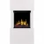 Caminetto elettrico Dammer – Bianco