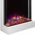 Caminetto elettrico Dammer – Bianco