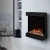 Caminetto elettrico Dammer – Nero