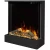 Caminetto elettrico Dammer – Nero