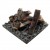 Logset 250 - Kit decorativo per caminetto Opti-myst 250 di Dimplex