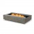 Cosmo 50 - tavolo con caminetto a bioetanolo EcoSmart, disponibile in Teak, Bianco, Nero e Grigio