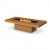Gin 90 Chat - Tavolo con biocamino integrato EcoSmart in Teak, Bianco, Grigio o Nero