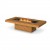 Gin 90 Chat - Tavolo con biocamino integrato EcoSmart in Teak, Bianco, Grigio o Nero