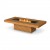Gin 90 Chat - Tavolo con biocamino integrato EcoSmart in Teak, Bianco, Grigio o Nero