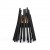 Stix - Biocamino da esterno EcoSmart in nero o acciaio lucido
