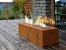 Planika Galio Corten Automatico - Caminetto a gas da esterno