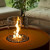 Planika Galio Fire Pit Corten Camino automatico a gas per esterni