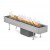 Planika Galio Insert Automatic 1000 Insert - Camino per esterni