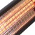 Riscaldatore Eco High-line 1500W in antracite montato a parete per terrazze