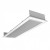 Heatstrip per interni 1200 con contenitore da incasso bianco