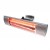 Riscaldatore da esterni a parete HORTUS 1500W - Argento