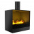 Sogno 500 Caminetto a vapore da parete nero di Magic-Fire® by Safretti