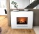 Caminetto ibrido a vapore acqueo Lessing di Glow Fire